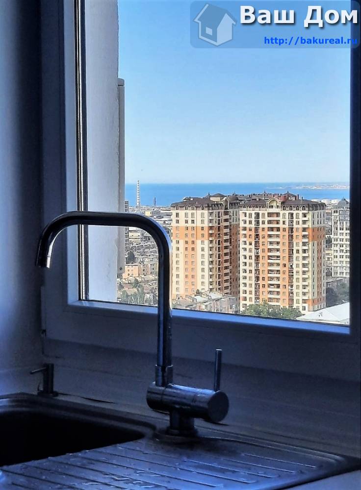 прекрасная панорама на море и город