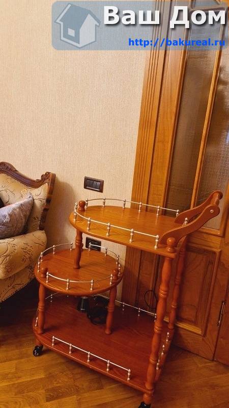 4 комнатная квартира с видом на парк в районе метро Гянджлик