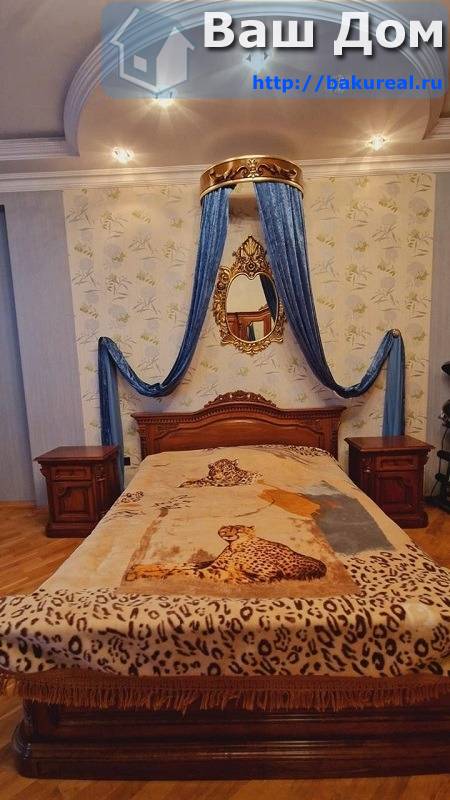 4 комнатная квартира с видом на парк в районе метро Гянджлик